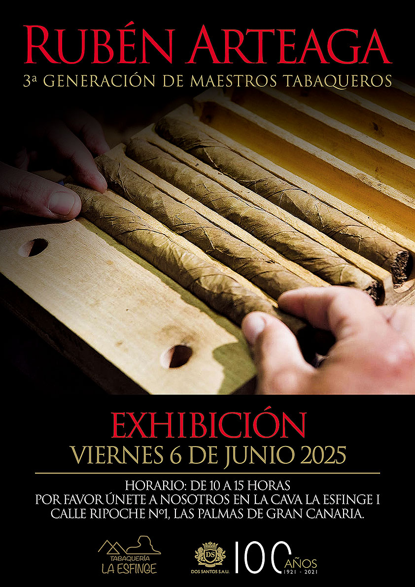 RUBÉN ARTEAGA 3ª GENERACIÓN DE MAESTROS TABAQUEROS
